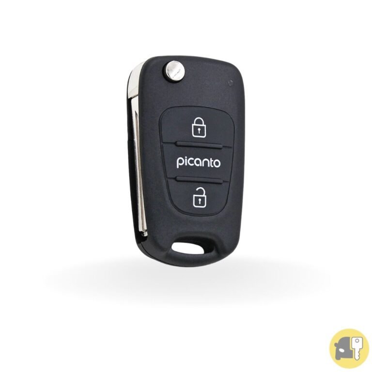 Cópia de chave canivete Kia Picanto após 2012 - Chaves Codificadas Zona Sul